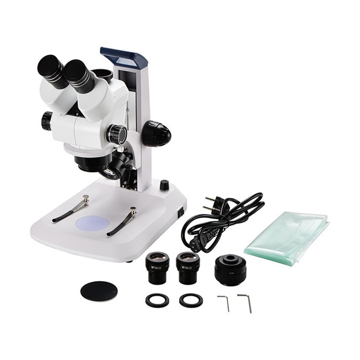 Microscope stéréo trinoculaire avec monture C 0.5X